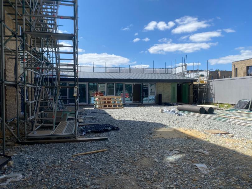 construction of the new home